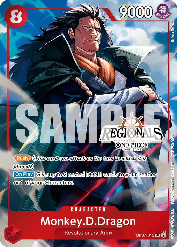 MonkeyDDragon Regional Participation Pack 2026 Vol2 OP07-015 (One Piece Promotion Cards)  - Foil