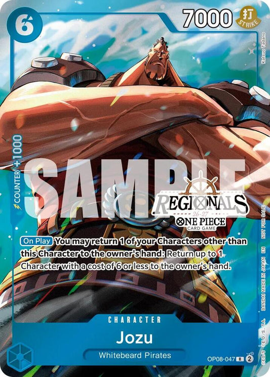 Jozu Regional Participation Pack 2026 Vol2 OP08-047 (One Piece Promotion Cards)  - Foil