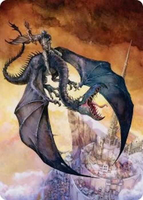 Witch king Bringer of Ruin Art Card 32 (Art Series: The Hobbit) 
