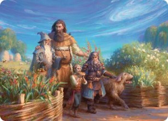 Beorns Hospitality Art Card 20 (Art Series: The Hobbit) 