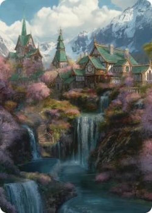 Rivendell Art Card 40 (Art Series: The Hobbit) 