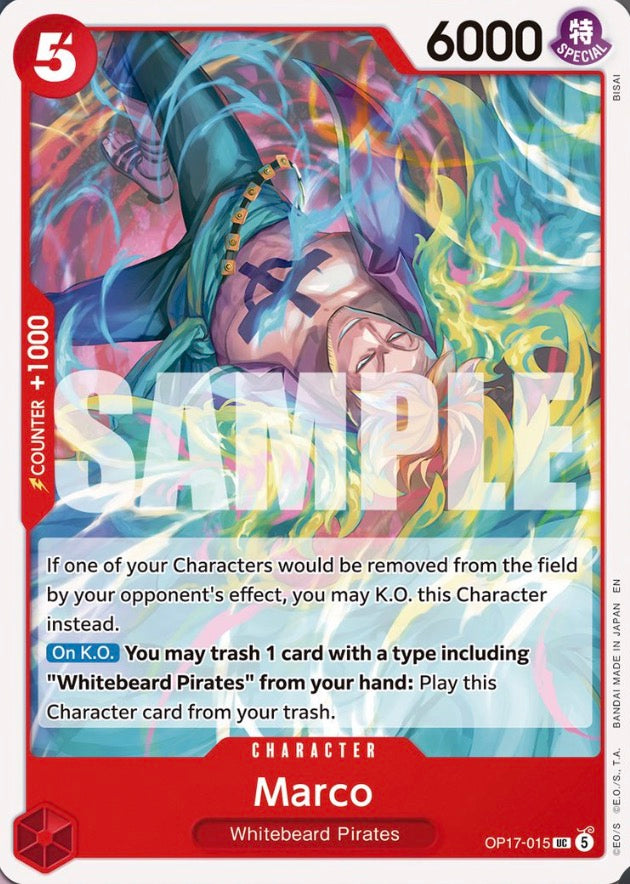 Marco OP17-015 (The World's Strongest Warriors) 