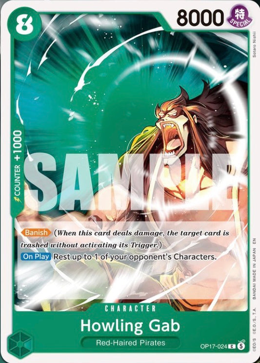 Howling Grab OP17-024 (The World's Strongest Warriors) 