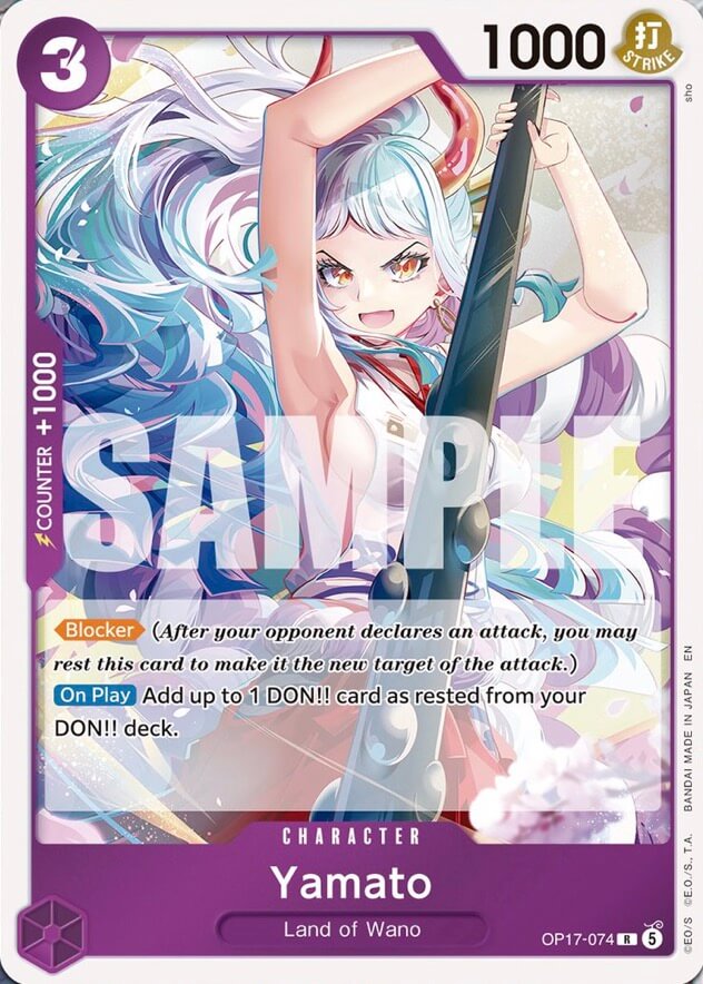 Yamato OP17-074 (The World's Strongest Warriors)  - Foil