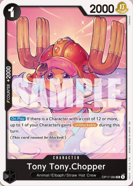 Tony Tony.Chopper OP17-084 (The World's Strongest Warriors) 