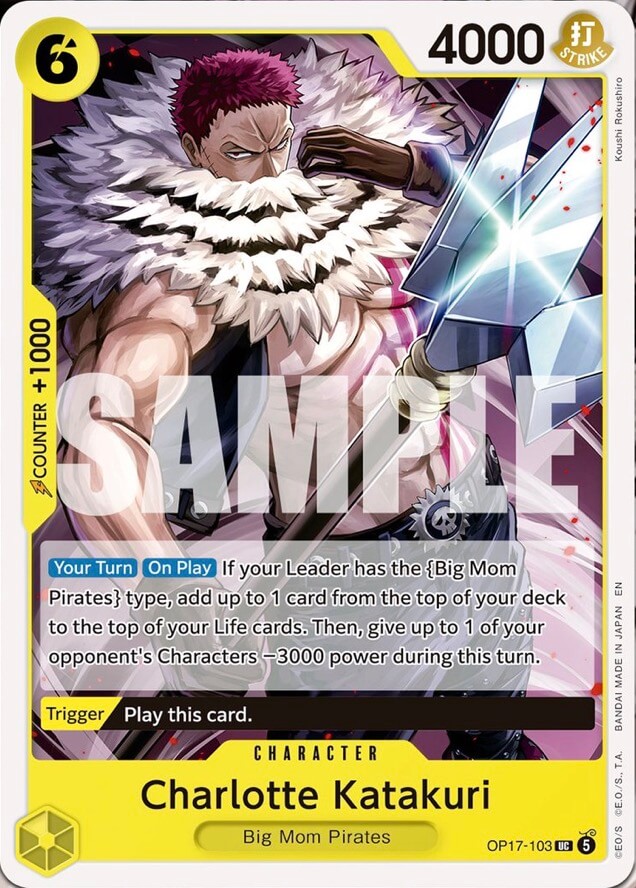 Charlotte Katakuri OP17-103 (The World's Strongest Warriors) 
