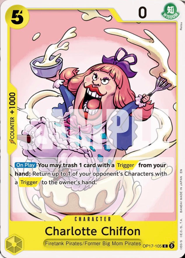Charlotte Chiffon OP17-105 (The World's Strongest Warriors) 