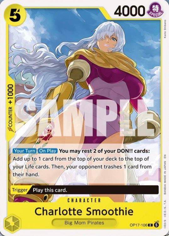 Charlotte Smoothie OP17-106 (The World's Strongest Warriors) 