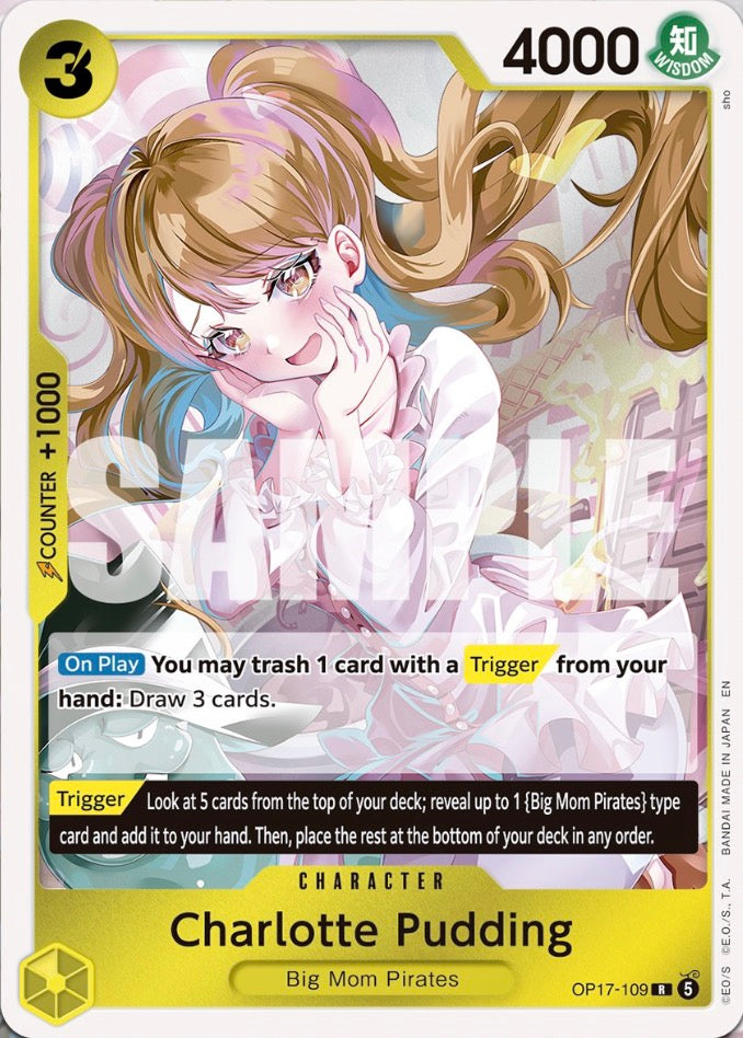 Charlotte Pudding OP17-109 (The World's Strongest Warriors)  - Foil