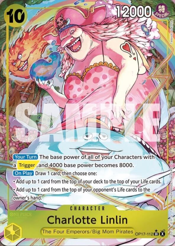 Charlotte Linlin OP17-112 (The World's Strongest Warriors)  - Alternate Art Foil