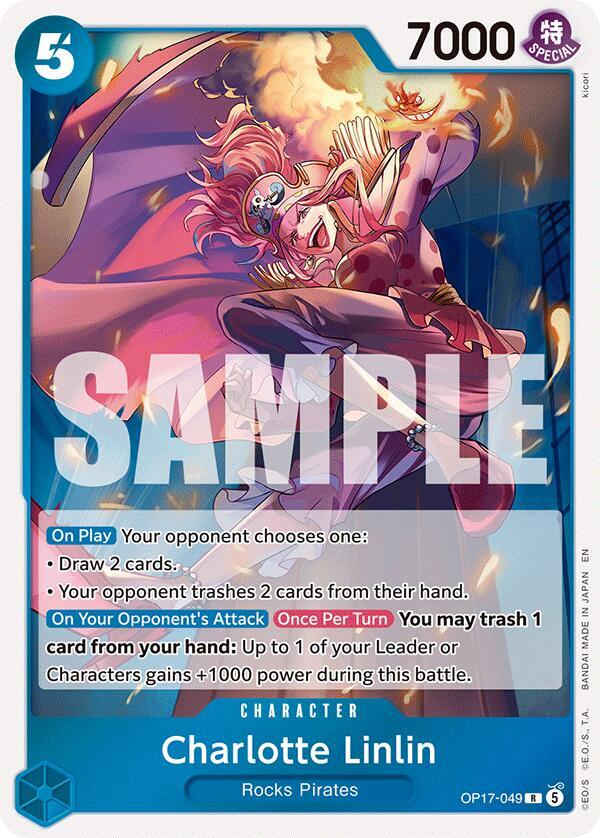 Charlotte Linlin OP17-049 (The World's Strongest Warriors)  - Foil