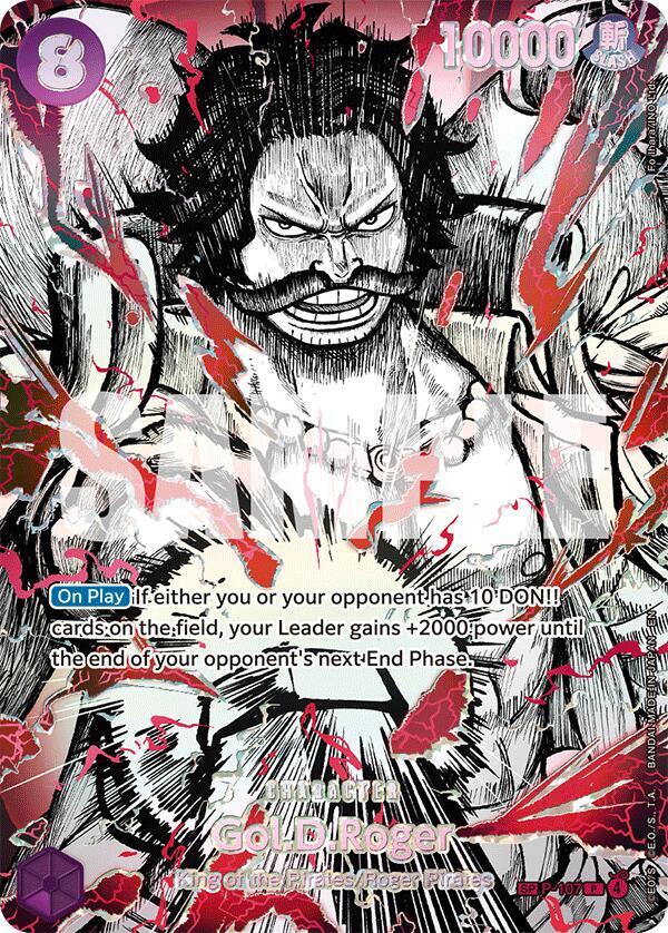 Gol.D.Roger P-107 (The World's Strongest Warriors)  - Special Foil
