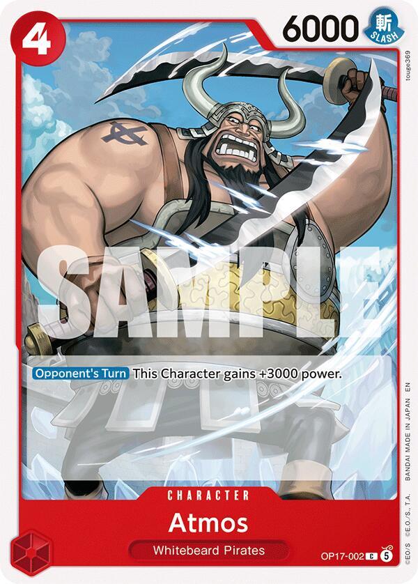 Atmos OP17-002 (The World's Strongest Warriors) 