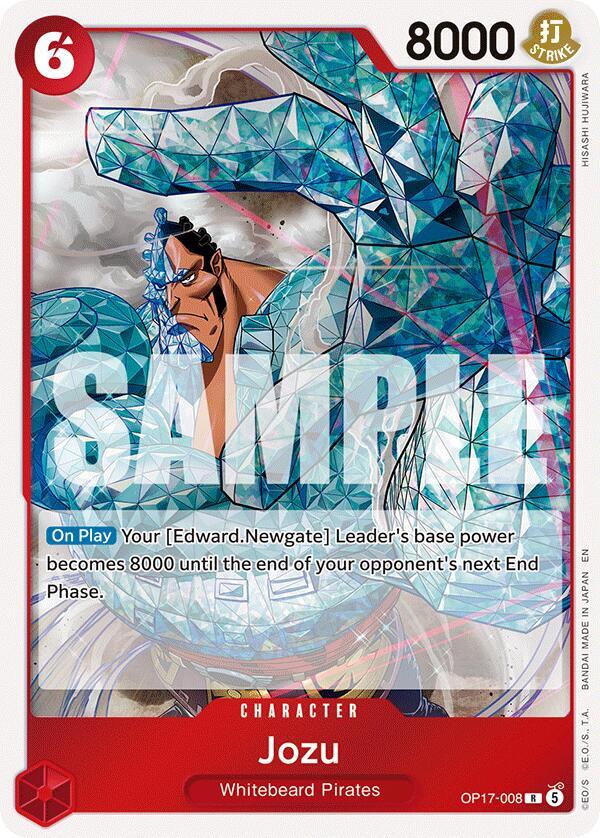 Jozu OP17-008 (The World's Strongest Warriors)  - Foil