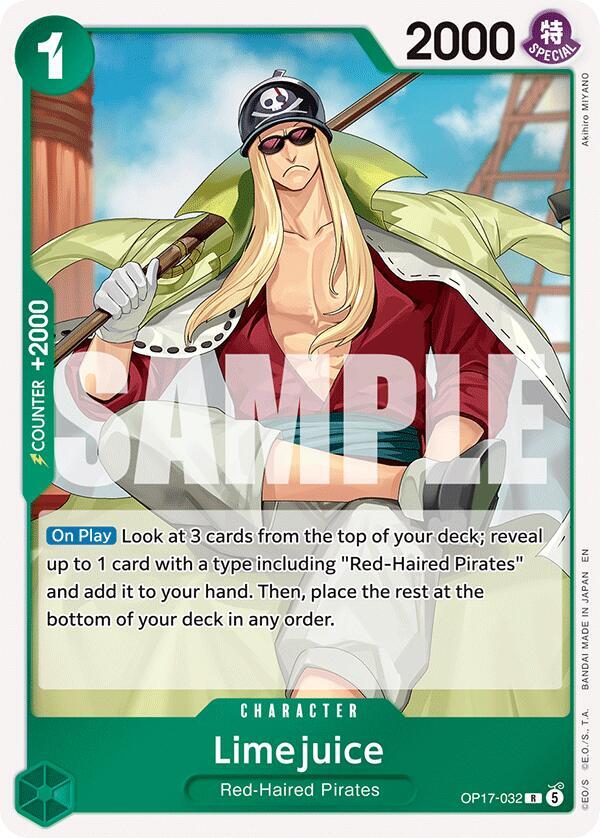 Limejuice OP17-032 (The World's Strongest Warriors)  - Foil