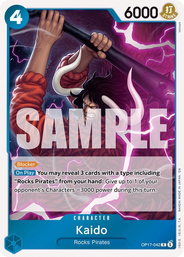 Kaido OP17-042 (The World's Strongest Warriors)  - Foil