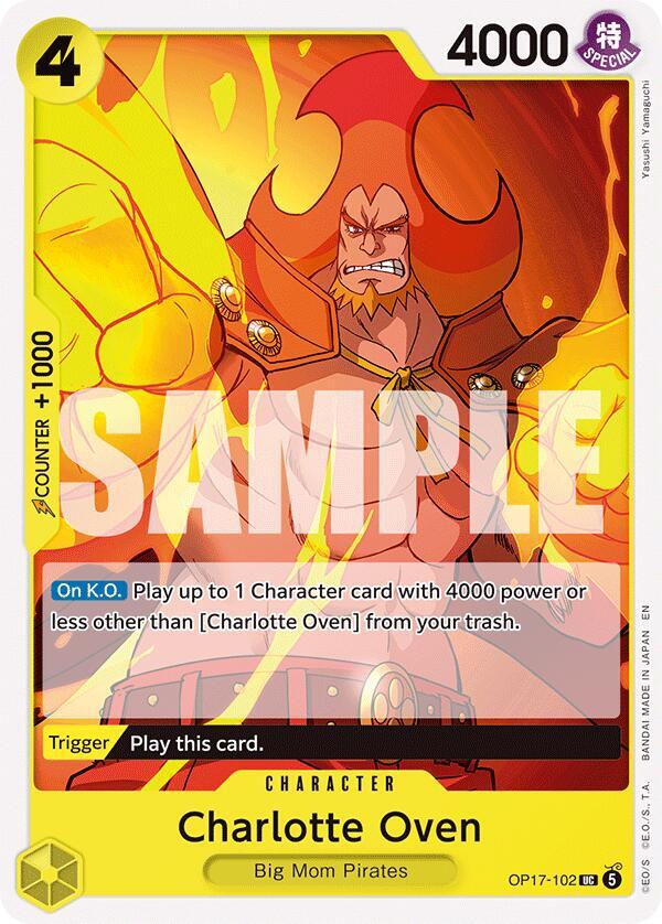 Charlotte Oven OP17-102 (The World's Strongest Warriors) 