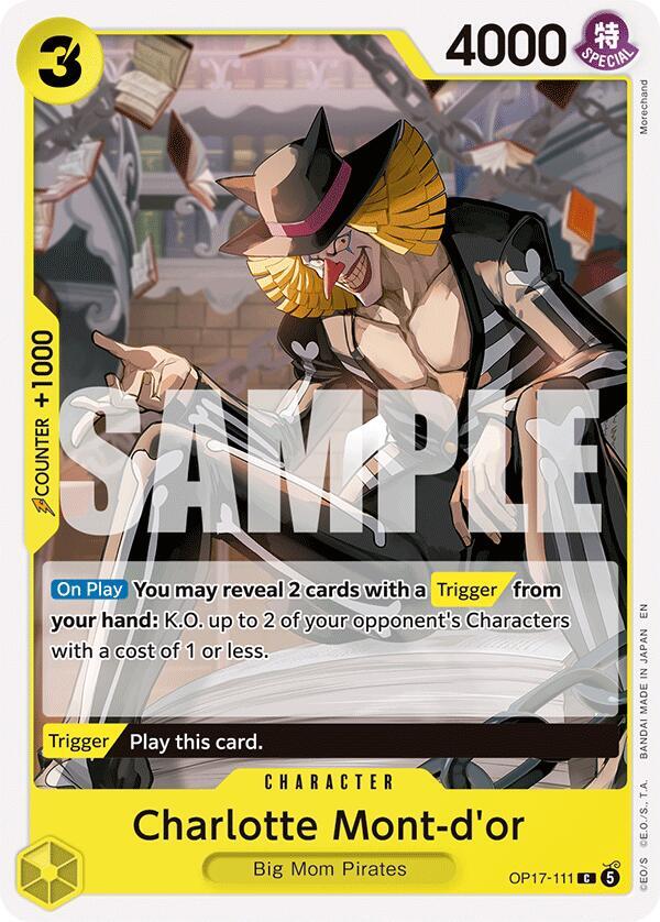 Charlotte Mont-d'or OP17-111 (The World's Strongest Warriors) 