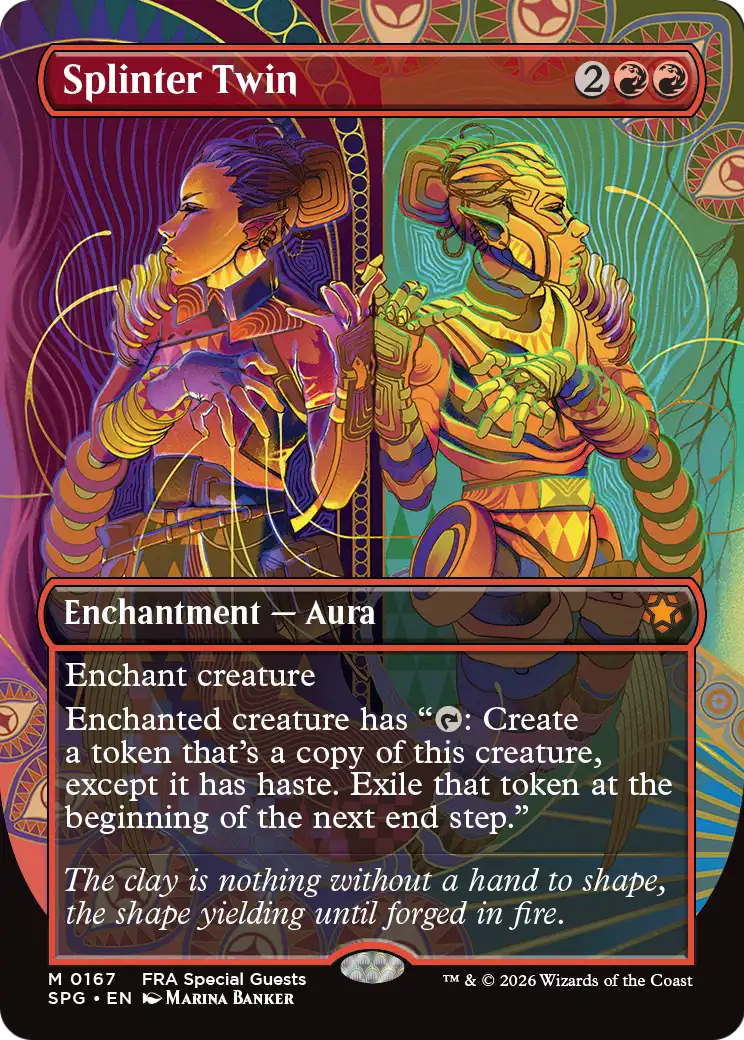 Splinter Twin 167 (Special Guests)  - Borderless Foil