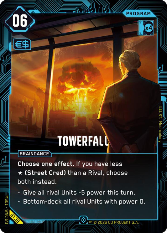 Towerfall Epic B138 (Welcome to Night City - Beta)  - Foil
