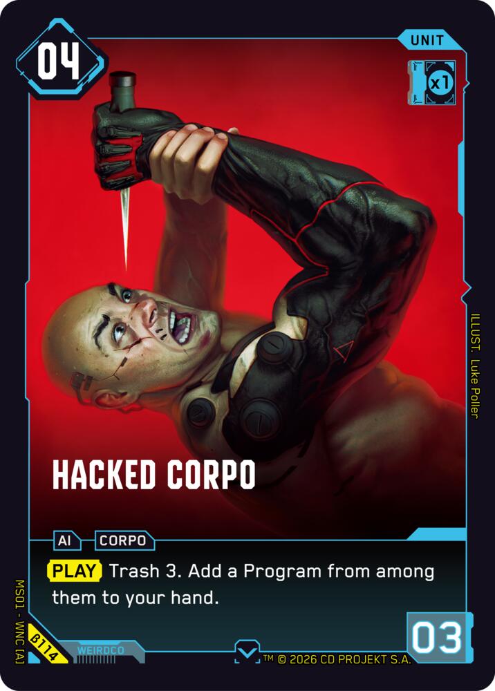 Hacked Corpo B114 (Welcome to Night City - Beta) 