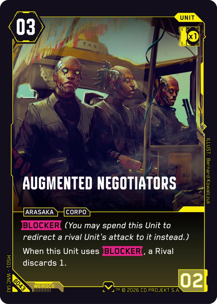 Augmented Negotiators B043 (Welcome to Night City - Beta) 
