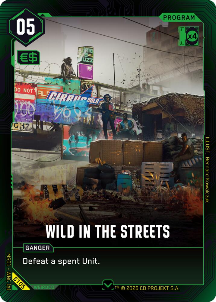 Wild in the Streets B105 (Welcome to Night City - Beta) 