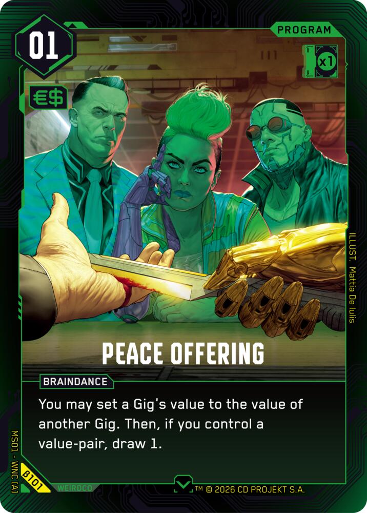 Peace Offering B101 (Welcome to Night City - Beta) 