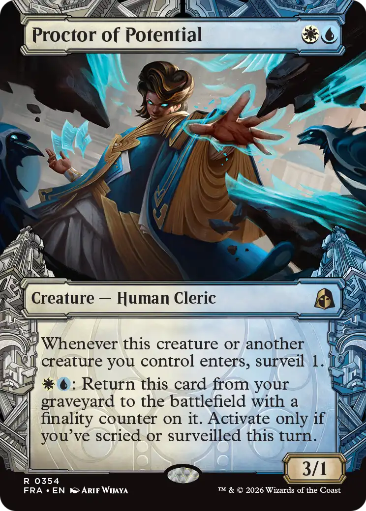 Proctor of Potential 354 (Reality Fracture)  - Showcase Foil