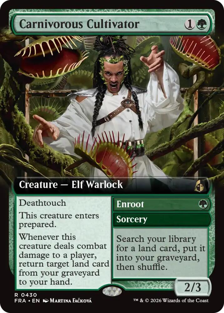 Carnivorous Cultivator // Enroot 430 (Reality Fracture)  - Extended Art