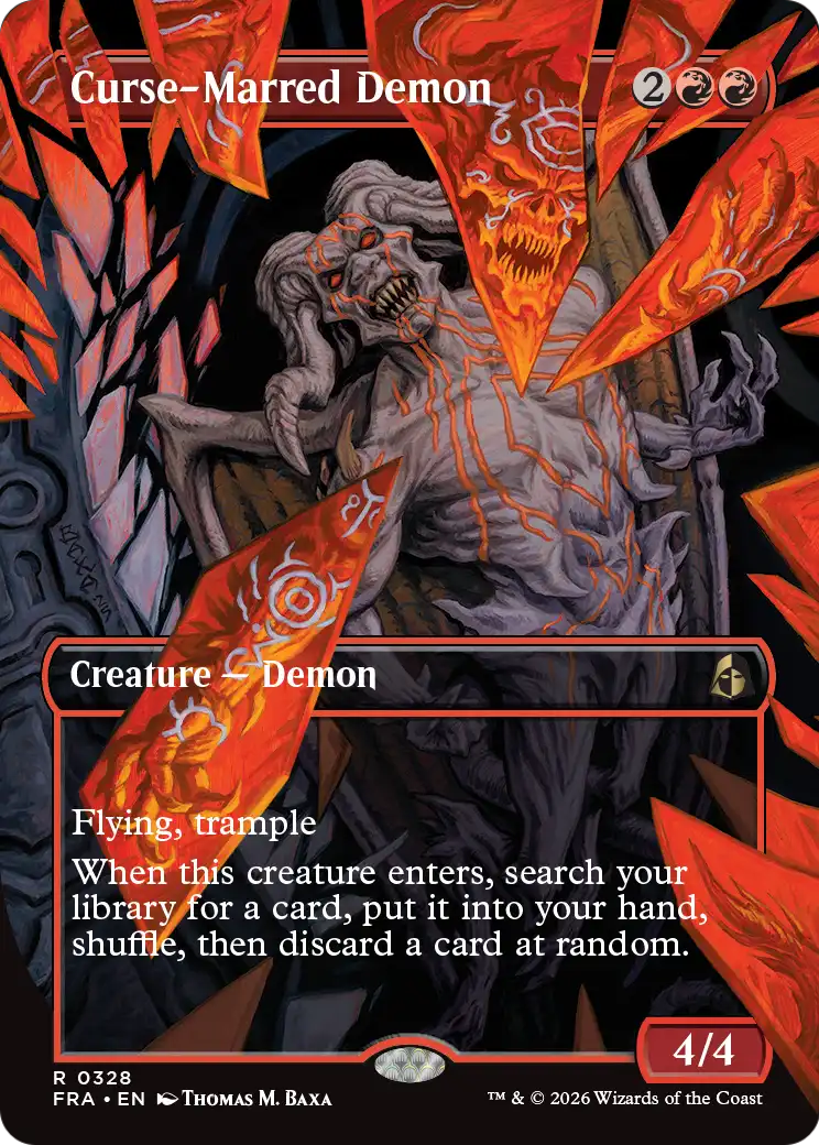 Curse-Marred Demon [dupe] 328 (Reality Fracture)  - Borderless