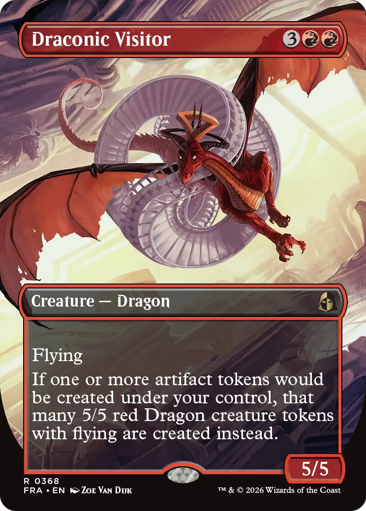 Draconic Visitor 368 (Reality Fracture)  - Borderless