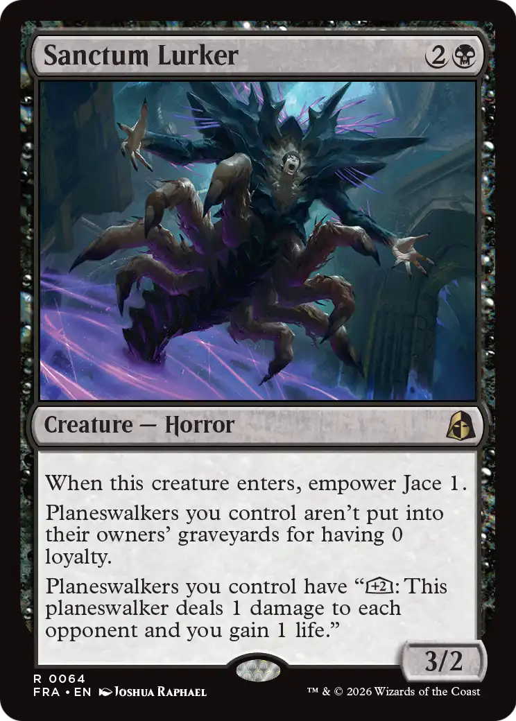Sanctum Lurker 64 (Reality Fracture)  - Foil
