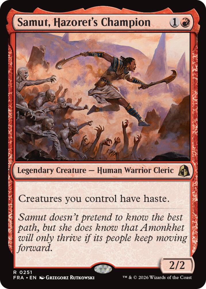 Samut, Hazorert's Champion 251 (Reality Fracture)  - Foil