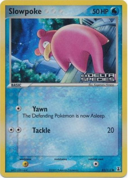 Slowpoke 83/113 (Delta Species)  - Reverse Holofoil