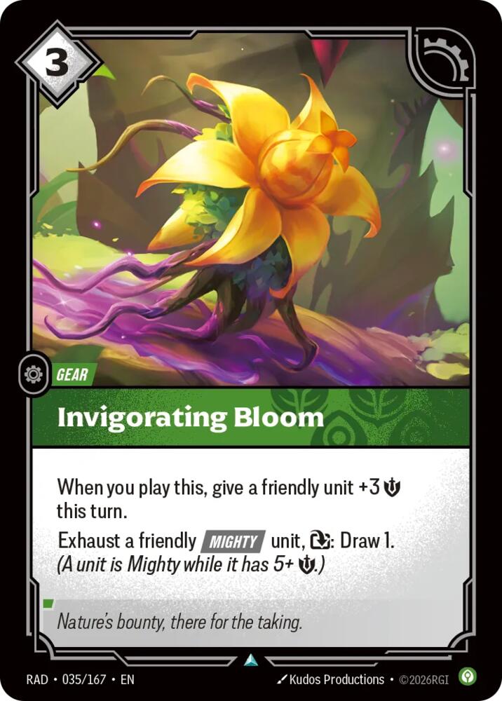 Invigorating Bloom 035/167 (Radiance) 