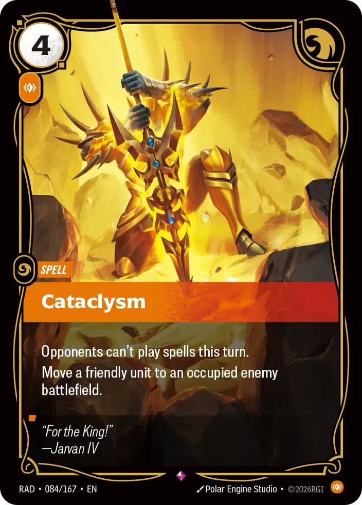 Cataclysm 084/167 (Radiance)  - Foil
