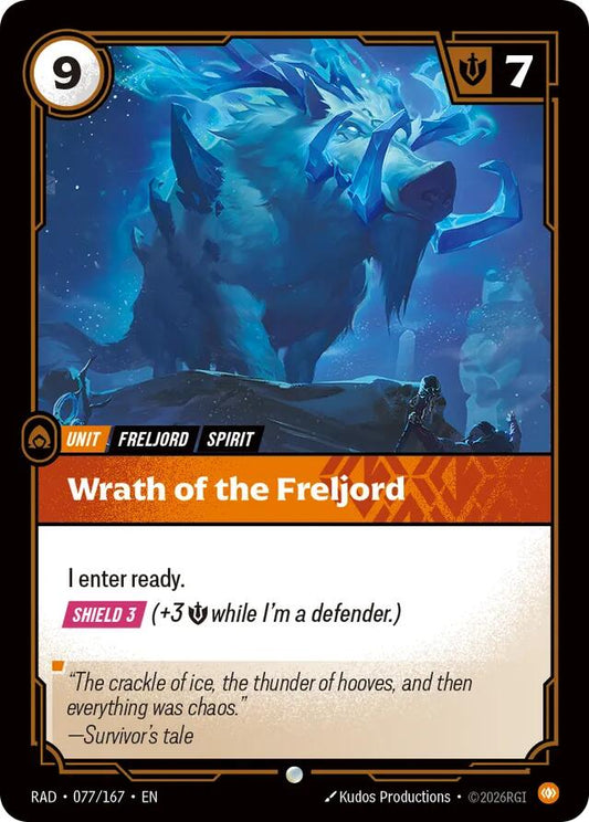 Wrath of the Freljord 077/167 (Radiance)  - Foil