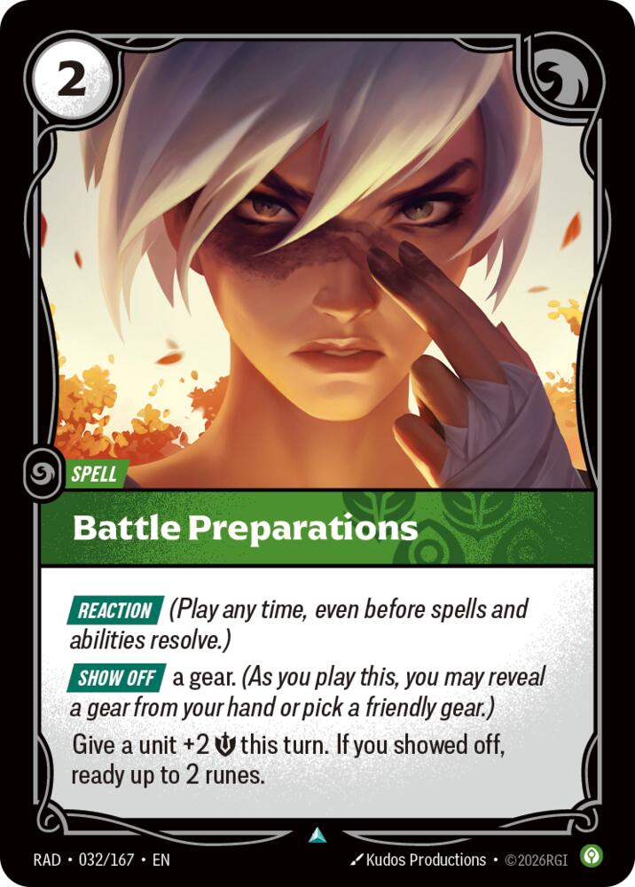 Battle Preparations 032/167 (Radiance)  - Foil