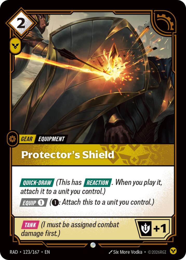 Protector's Shield 123/167 (Radiance)  - Foil