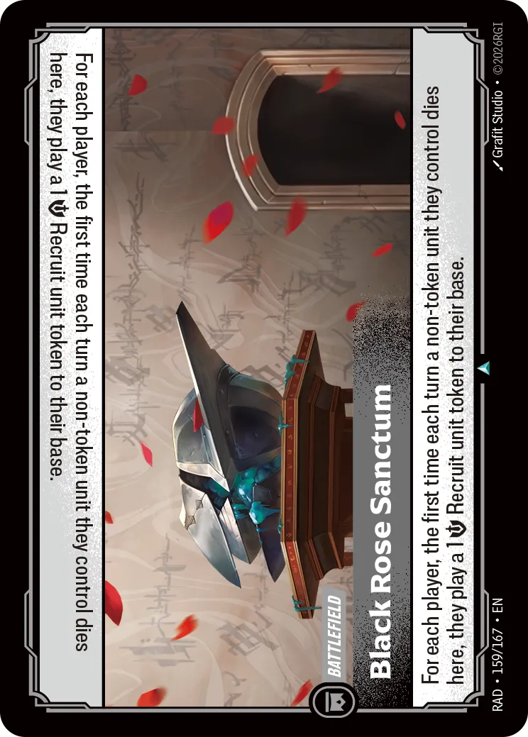 Black Rose Sanctum 159/167 (Radiance) 