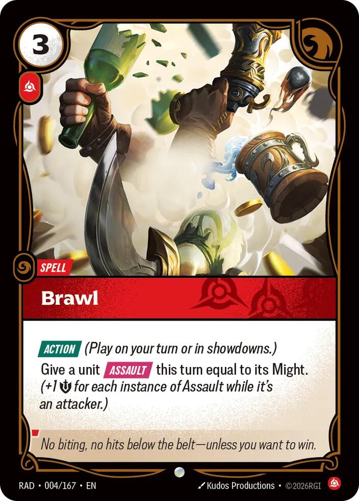 Brawl 004/167 (Radiance)  - Foil