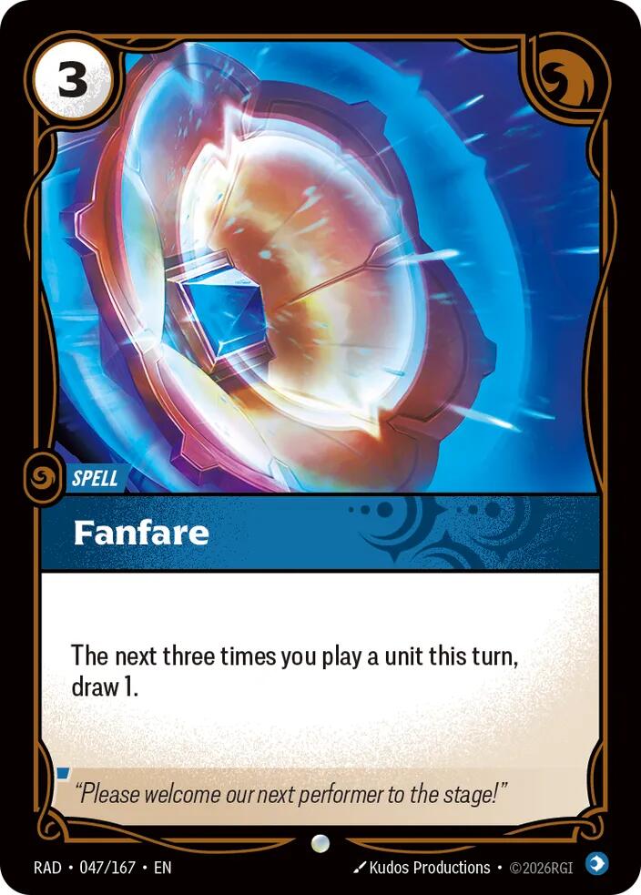 Fanfare 047/167 (Radiance)  - Foil