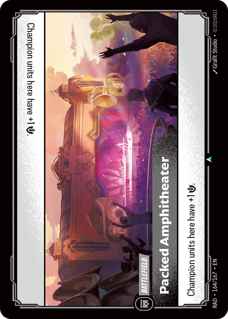 Packed Amphitheater 164/167 (Radiance)  - Foil
