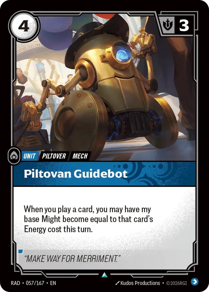 Piltovan Guidebot 057/167 (Radiance)  - Foil