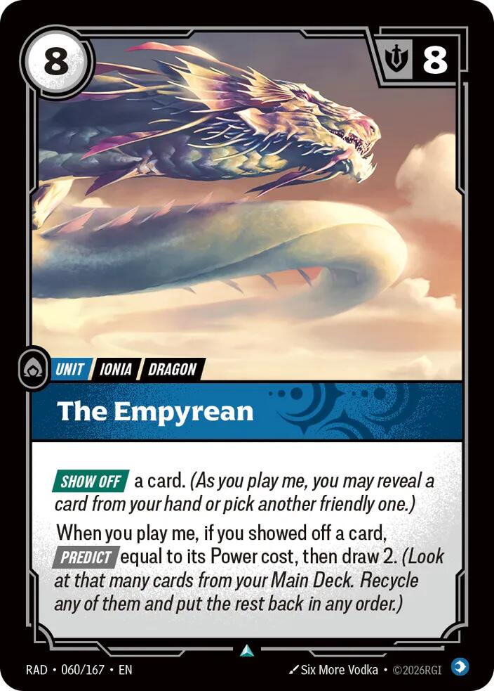 The Empyrean 060/167 (Radiance)  - Foil