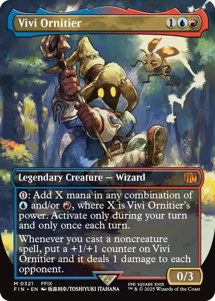 Vivi Ornitier  321/309 (FINAL FANTASY)  - Borderless