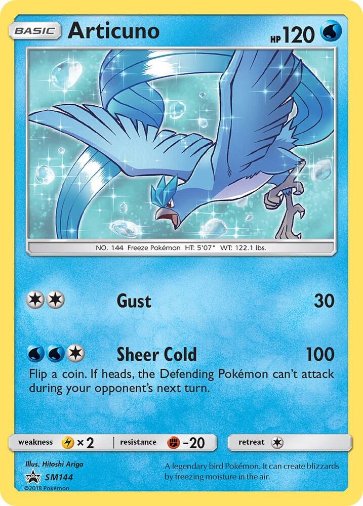 2016 Pokemon SM Promos SM144 Articuno - SM144 Promo