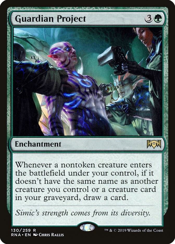MTG Ravnica Allegiance 130 Guardian Project R NM Foil
