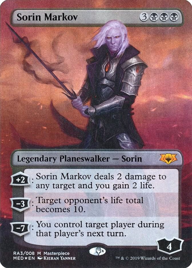 MTG Mythic Edition: Ravnica Allegiance RA3 Sorin Markov M NM Foil